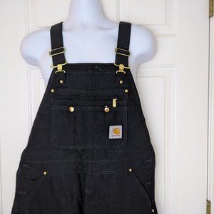 Carhartt Men's Quilt Lined Zip To Thigh Bib Overalls